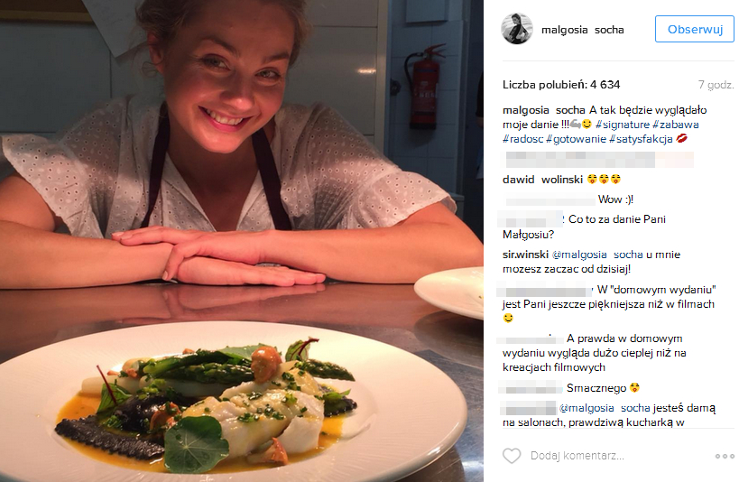 Małgorzata Socha zmienia profesję? Dawid Woliński zachwycony! (FOTO)