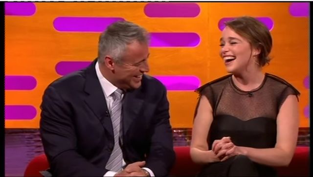 Emilia Clarke zauroczona Mattem LeBlanc! Zadał jej TO pytanie