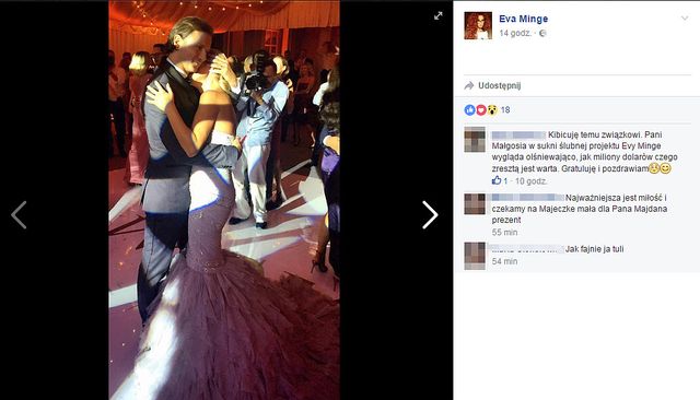 Pierwszy taniec Małgorzaty Rozenek i Radka Majdana był bardzo romantyczny!