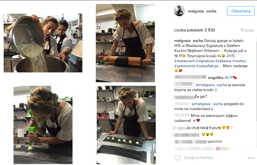 Małgorzata Socha zmienia profesję? Dawid Woliński zachwycony! (FOTO)