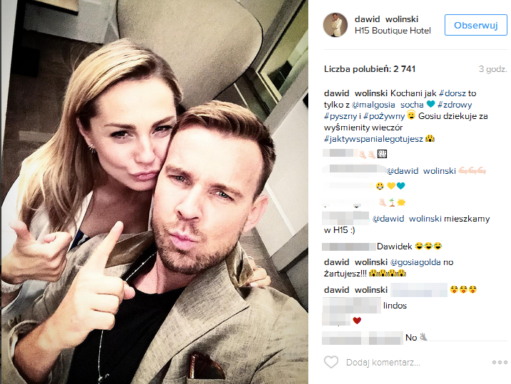 Małgorzata Socha zmienia profesję? Dawid Woliński zachwycony! (FOTO)