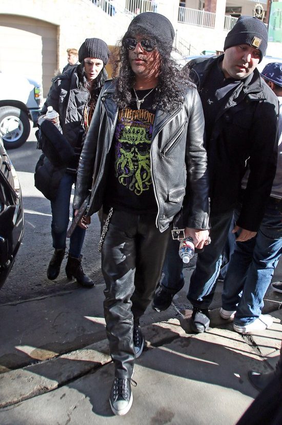 Slash zamieszkał z kochanką