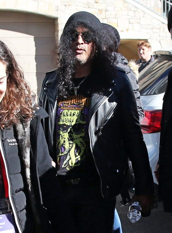 Slash zamieszkał z kochanką