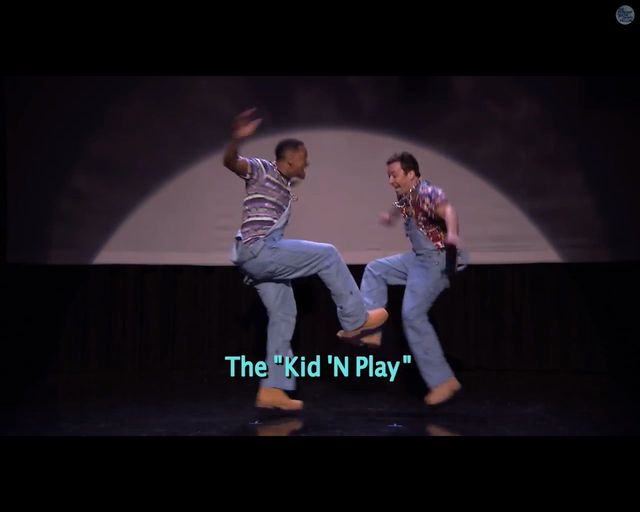 Will Smith i Jimmy Fallon demonstrują ewolucję hip-hopu 