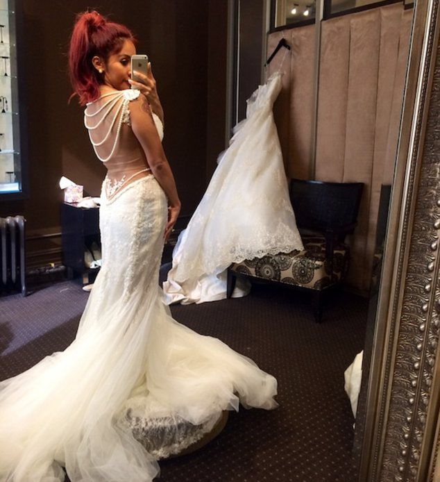 Tak będzie wyglądała suknia ślubna Snooki? (FOTO)