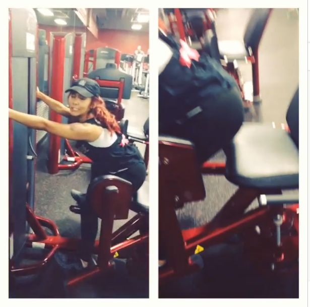 Snooki ostro pakuje na siłowni (VIDEO)