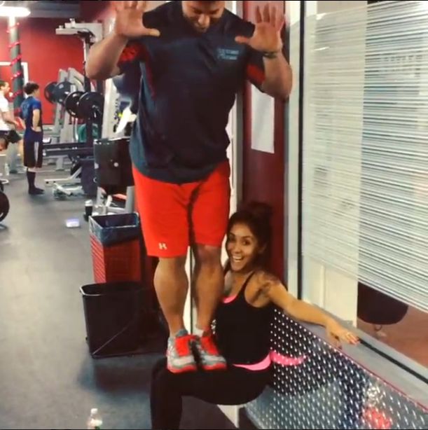 Snooki ostro pakuje na siłowni (VIDEO)