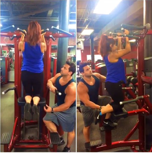 Snooki w 8. miesiącu ciąży wciąż pakuje na siłowni (VIDEO)