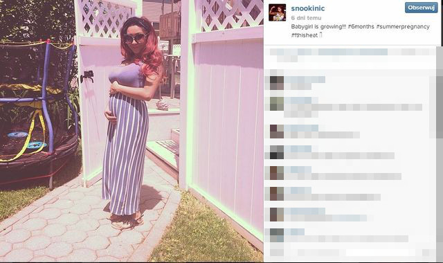 Snooki w bikini chwali się ciążowym brzuszkiem (FOTO)