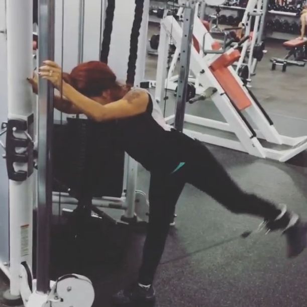 Snooki ostro pakuje na siłowni (VIDEO)