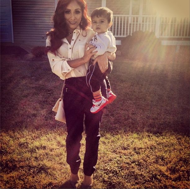 Snooki w blondzie i z bielizną na wierzchu (FOTO+VIDEO)