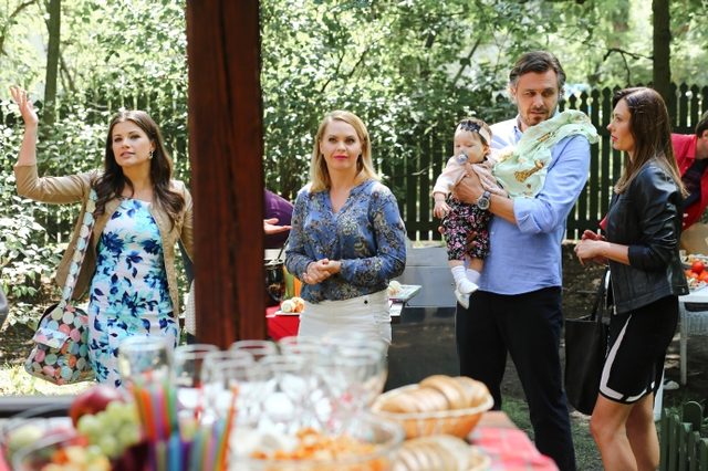 Socha i Sienkiewicz na planie nowej serii Przyjaciółek (FOTO)