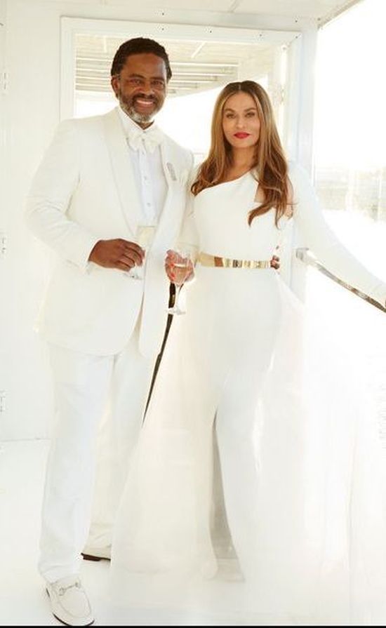 Tina Knowles- mama Beyonce- wzięła ślub (FOTO)