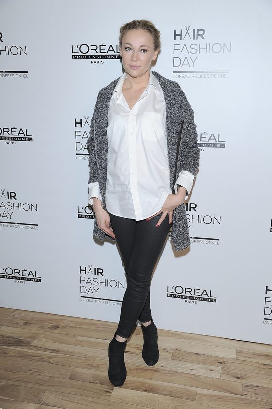 Mercedes i siostry Bohosiewicz na pokazie fryzur (FOTO)