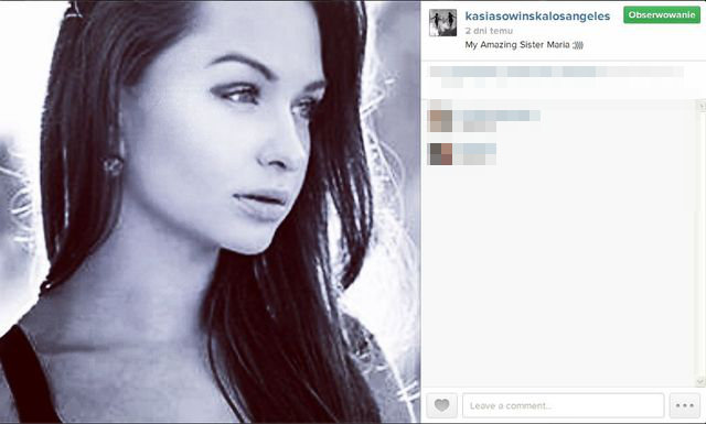 Kasia Sowińska pokazuje młodszą siostrę, Marię (FOTO)