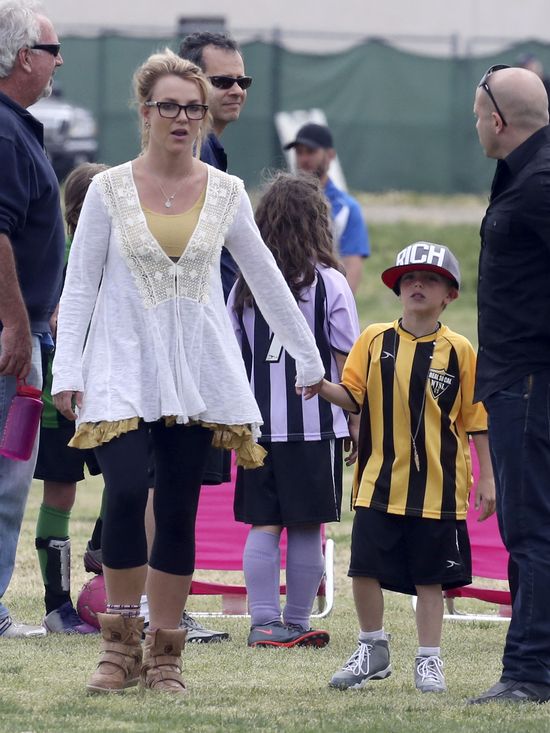 Dumna mama Britney Spears pochwaliła się swoimi pociechami 