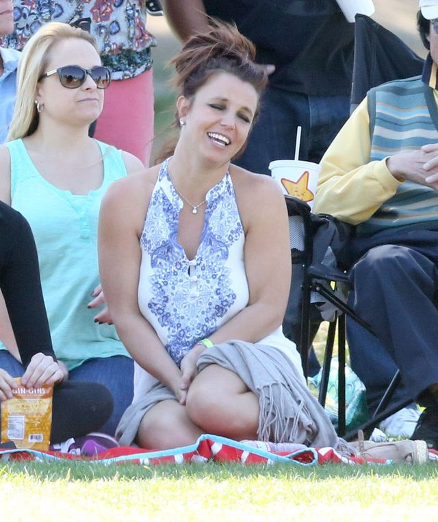 Britney Spears naśladuje Woody'ego the Woodpeckera [VIDEO]