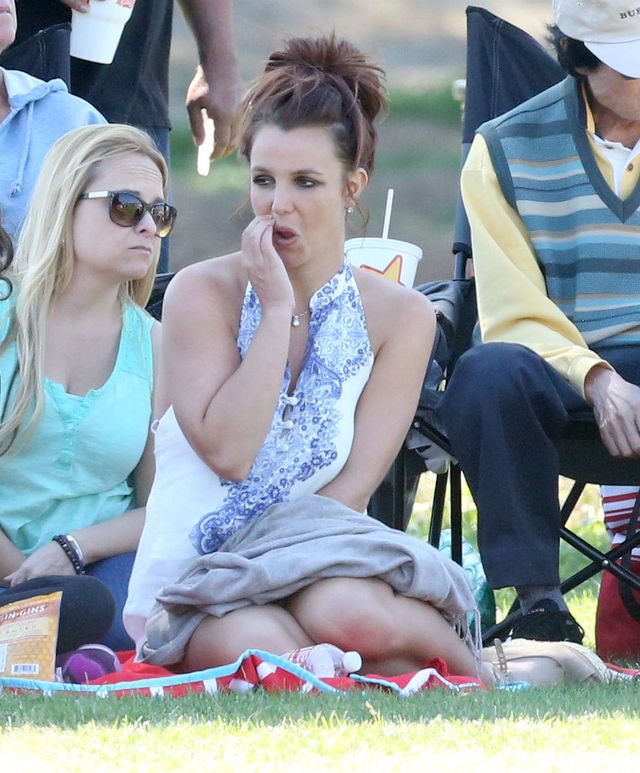 Britney Spears naśladuje Woody'ego the Woodpeckera [VIDEO]