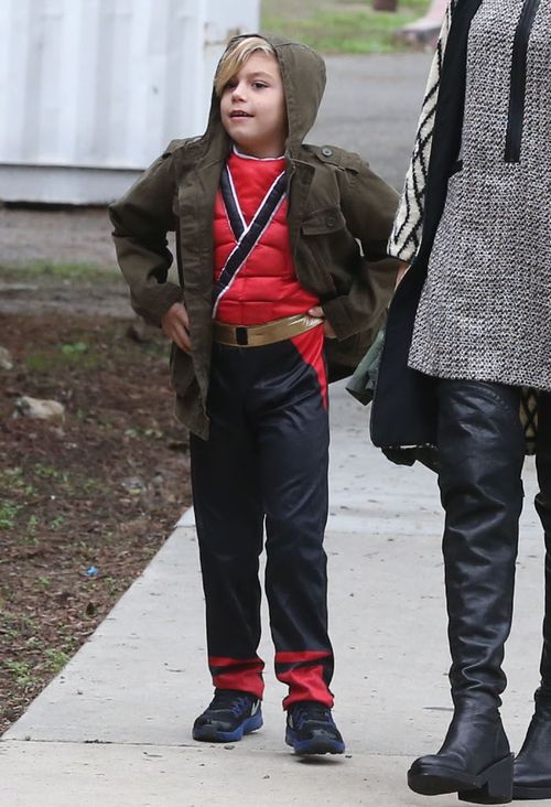 Gwen Stefani z rodziną na imprezie urodzinowej