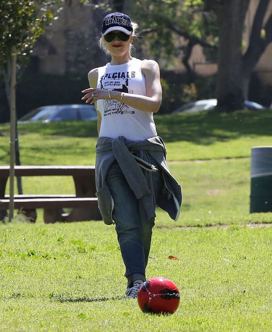 Gwen Stefani: aktywnie z rodzinką Gwen Stefani: aktywnie z rodzinką
