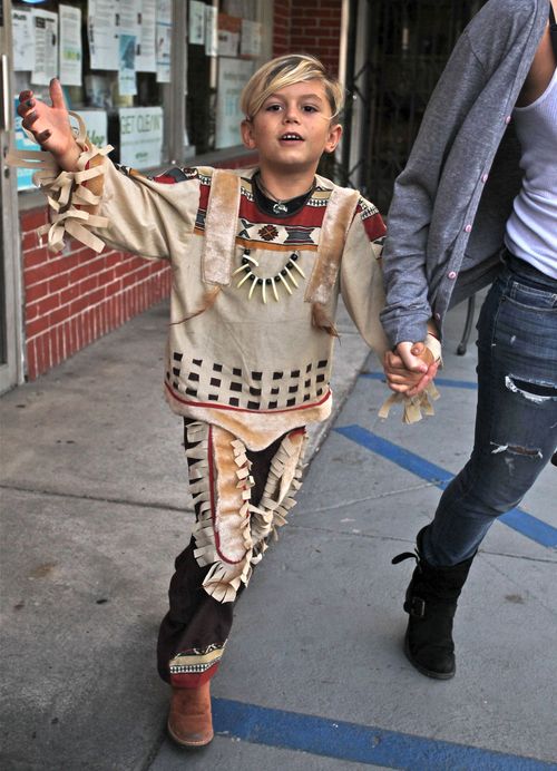 Gwen Stefani na sobotnich zakupach z rodziną (FOTO)