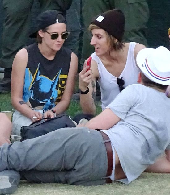 Niezręczne spotkanie Pattinsona i Stewart na Coachelli FOTO Niezręczne spotkanie Pattinsona i Stewart na Coachelli FOTO