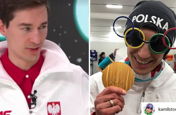 Dziennikarze zażartowali z Kamila Stocha. Wkurzył się i OPUŚCIŁ studio!