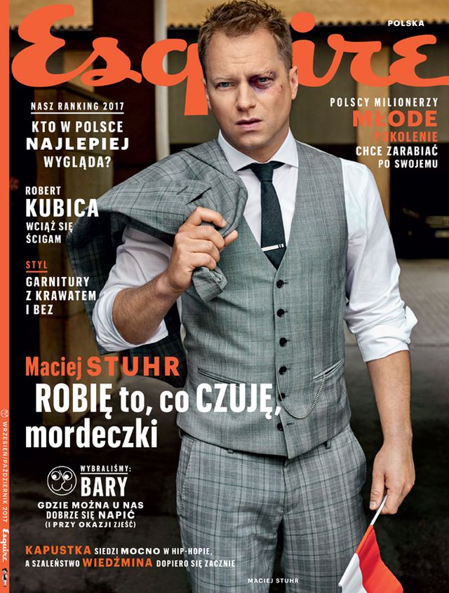 Maciej Stuhr w kontrowersyjnej sesji zdjęciowej: Robię to, co czuję mordeczki