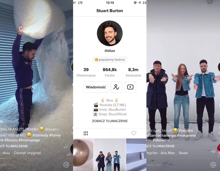 Które polskie gwiazdy spotkasz na Tik Tok? 