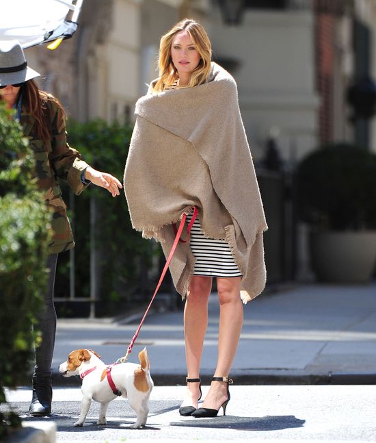 Candice Swanepoel w pracy  