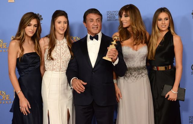 Piękne i Bestia, czyli Sylvester Stallone ze swoimi paniami