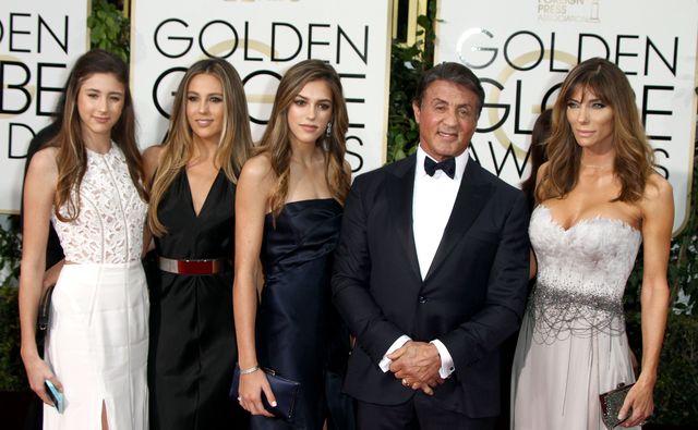 Piękne i Bestia, czyli Sylvester Stallone ze swoimi paniami