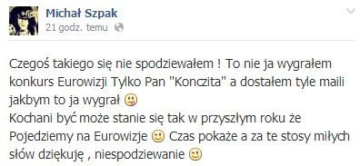 Michał Szpak naszą polską Kiełbasą!