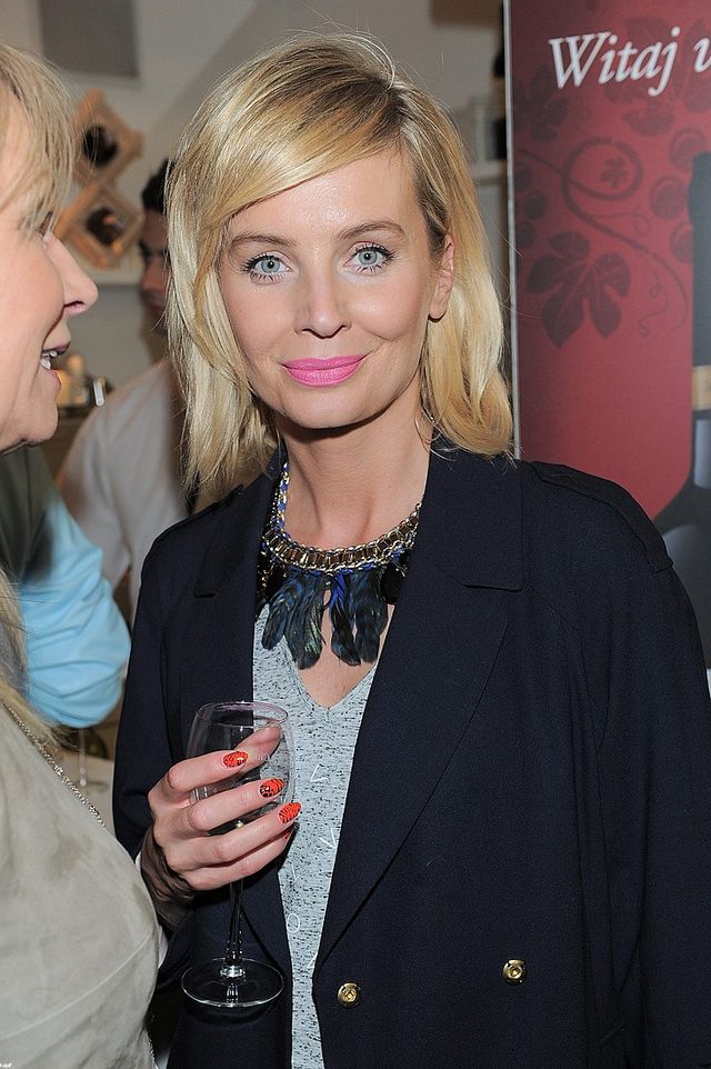 Agnieszka Szulim protestowała przed sejmem (FOTO)