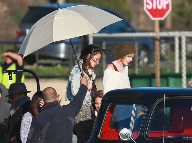 Taylor Swift na planie nowego teledysku (FOTO)