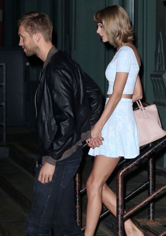 Zakochane ptaszyny na randce, czyli Calvin i Taylor (FOTO)