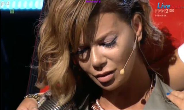 Zapłakana Górniak: Na backstage'u jest rodzina cygańska 