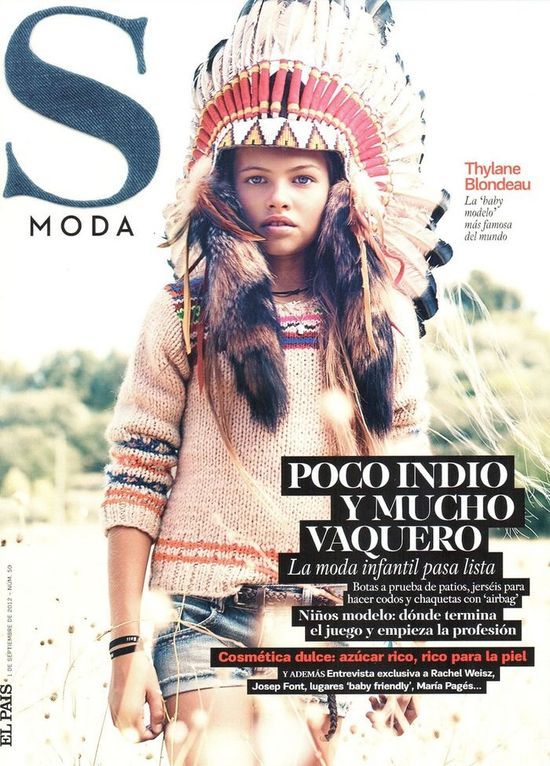 THYLANE BLONDEAU - 13-latka okrzyknięta nową Kate Moss