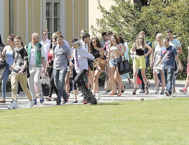 Profeszonal Dżoana Krupa i ekipa Top Model w Wilanowie FOTO