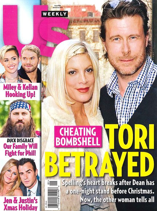 Dean McDermott zdradził Tori Spelling!