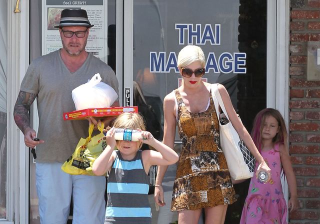 Rodzinna sielanka w wydaniu Tori Spelling (FOTO)