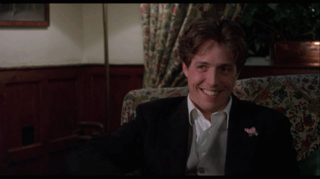 Hugh Grant już nie może... ze śmiechu (FOTO)