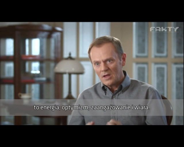 Tusk mówi po angielsku Tusk mówi po angielsku
