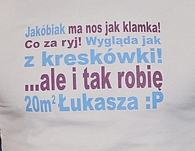  Jakóbiak ma nos jak klamka