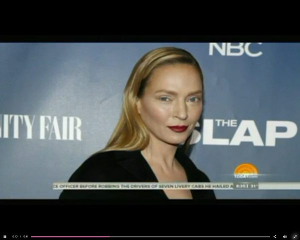 Uma Thurman wyjaśnia, co było nie tak z jej twarzą