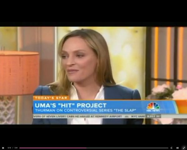 Uma Thurman wyjaśnia, co było nie tak z jej twarzą