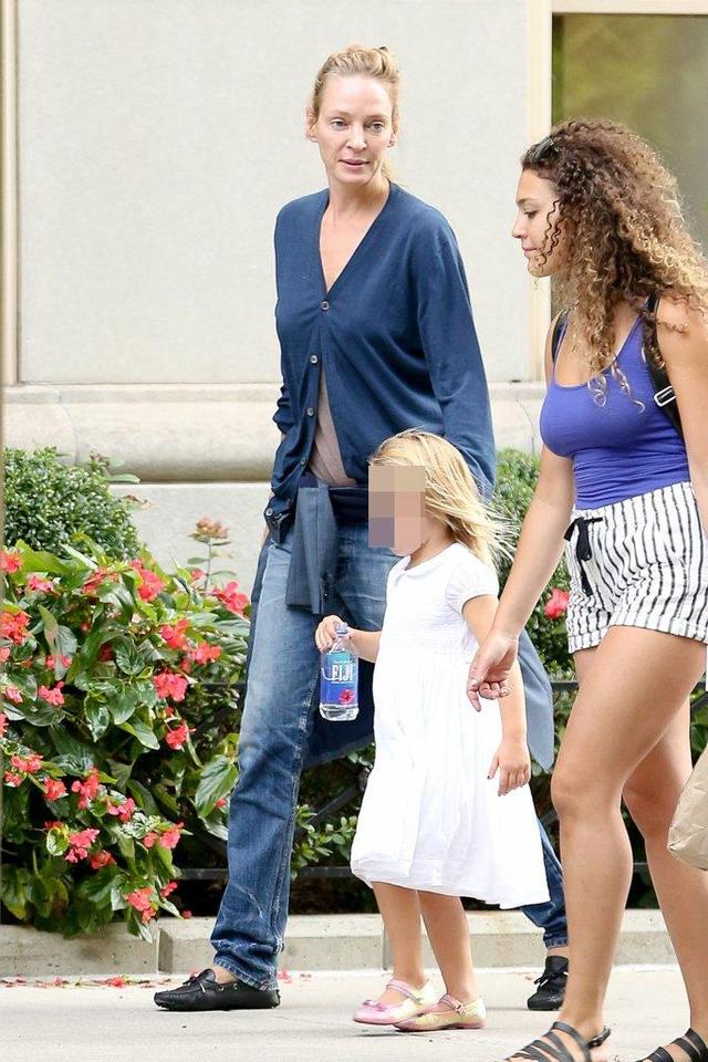 Nosi imię hinduskiej bogini światła i piękna - Uma Thurman bez makijażu (FOTO) Nosi imię hinduskiej bogini światła i piękna - Uma Thurman bez makijażu (FOTO)