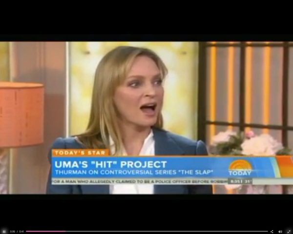 Uma Thurman wyjaśnia, co było nie tak z jej twarzą