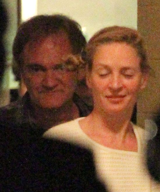 Uma Thurman i Quentin Tarantino przyłapani na randce (FOTO)