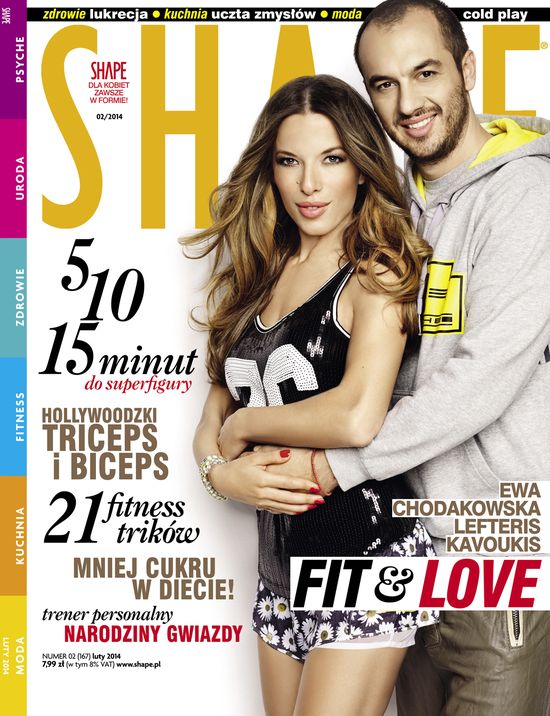 Ewa Chodakowska z mężem w sesji dla SHAPE (FOTO+VIDEO)